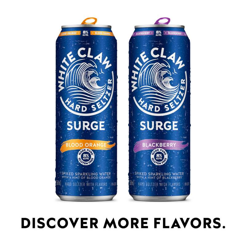 White Claw Hard Seltzer Surge Lime Single 19.2oz Can 8% ABV