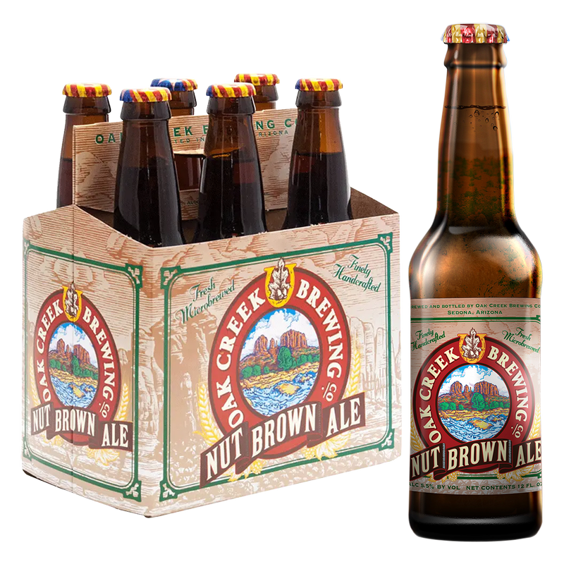 Oak Creek Nut Brown Ale 6pk 12oz Btl 6.0% ABV
