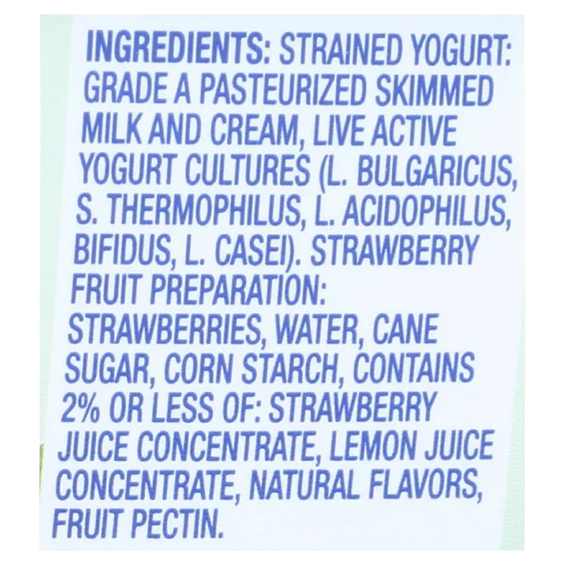 Fage 2% Strawberry Greek Yogurt - 5.3oz