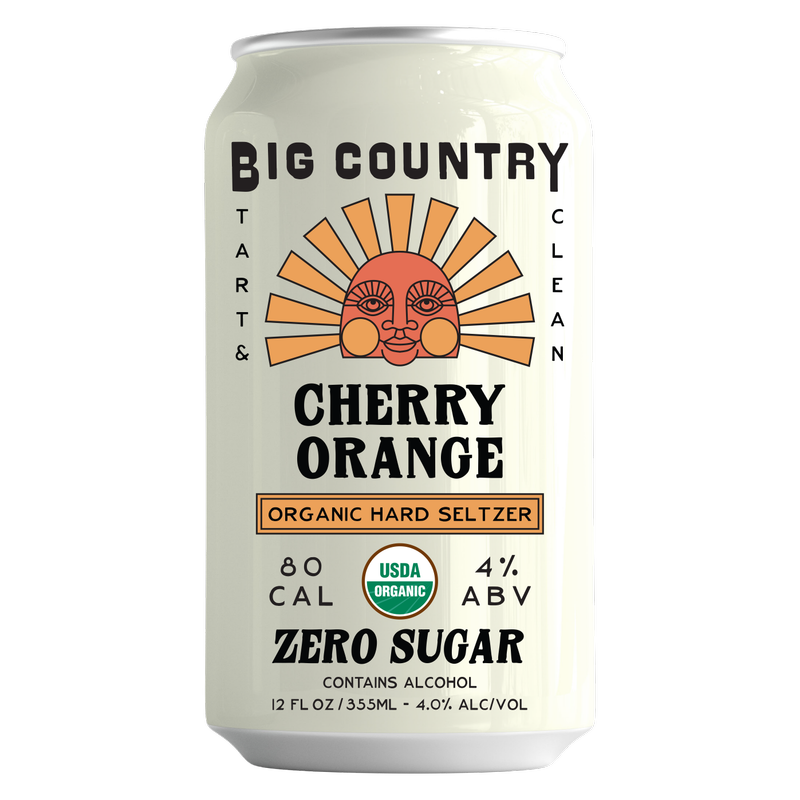 Big Country Cherry Orange Seltzer 6pk 12oz