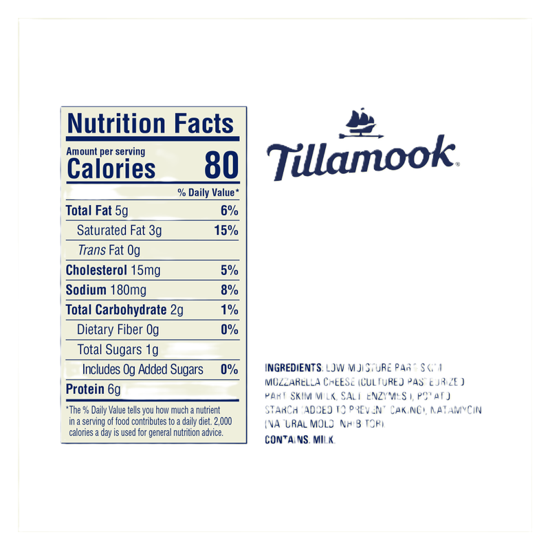 Tillamook Mozzarella Shredded Cheese - 8oz