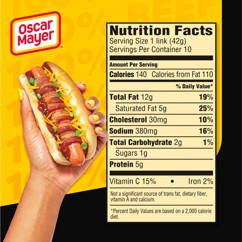 Oscar Mayer Classic Beef Uncured Franks Hot Dogs - 10ct/15oz