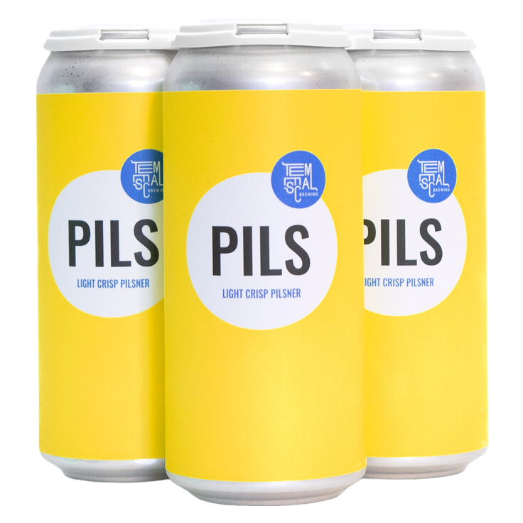 Temescal Brewing Pils 4Pk 16oz 5% abv