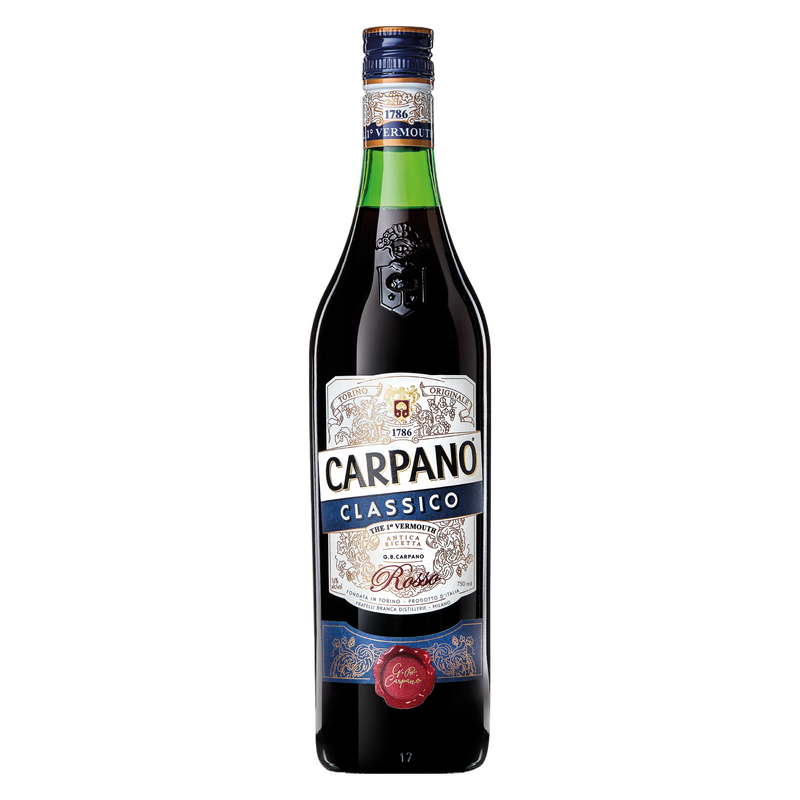 Carpano Classico Rosso Vermouth 750ml Bottle