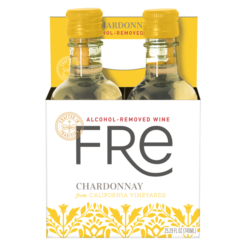 Sutter Home FRE Alcohol-Removed Chardonnay 4pk 187ml btls
