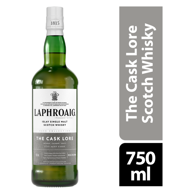 Laphroaig Lore Islay Single Malt Scotch Whisky 750ml
