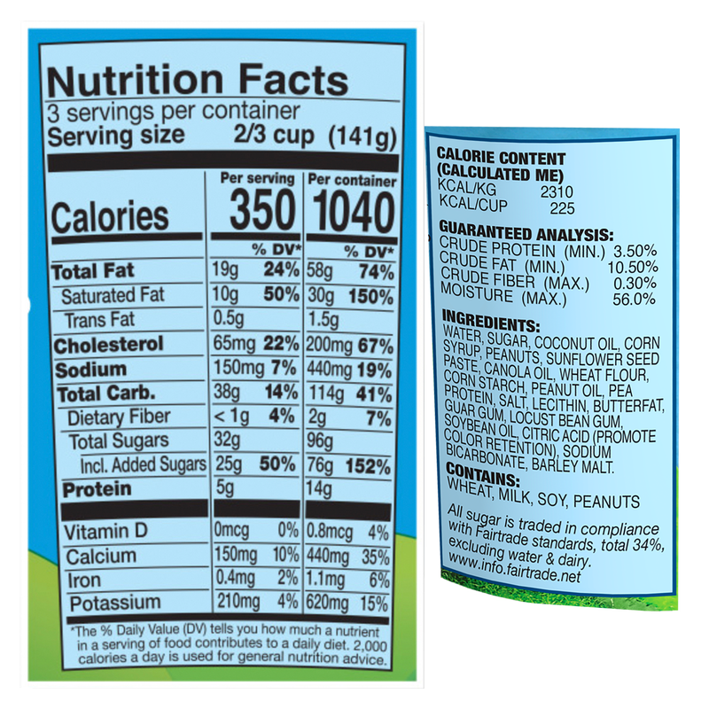 Ben & Jerry's Doggie Desserts Peanut Butter & Pretzel + Strawberry Cheesecake Ice Cream Bundle