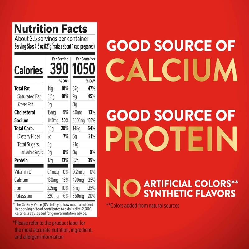 Stouffer's Supreme Shells & Cheese , Cheddar Cheese Boxed Mac & Cheese Dinner