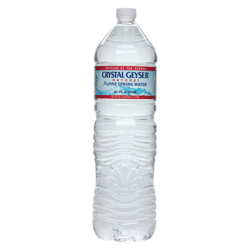 Crystal Geyser Alpine Spring Water 1.5L Btl