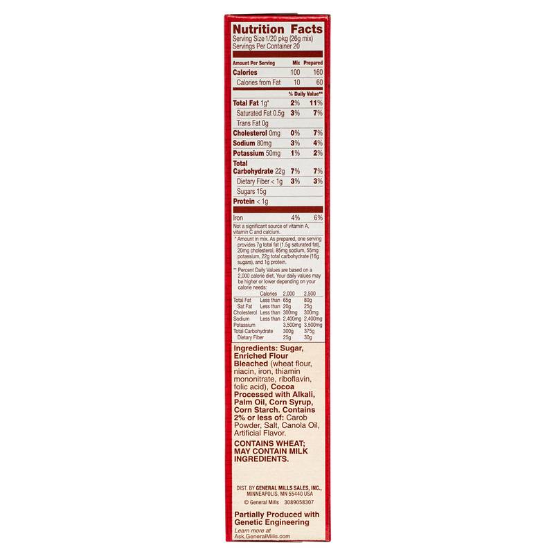 Betty Crocker Fudge Brownie Mix 18.3oz