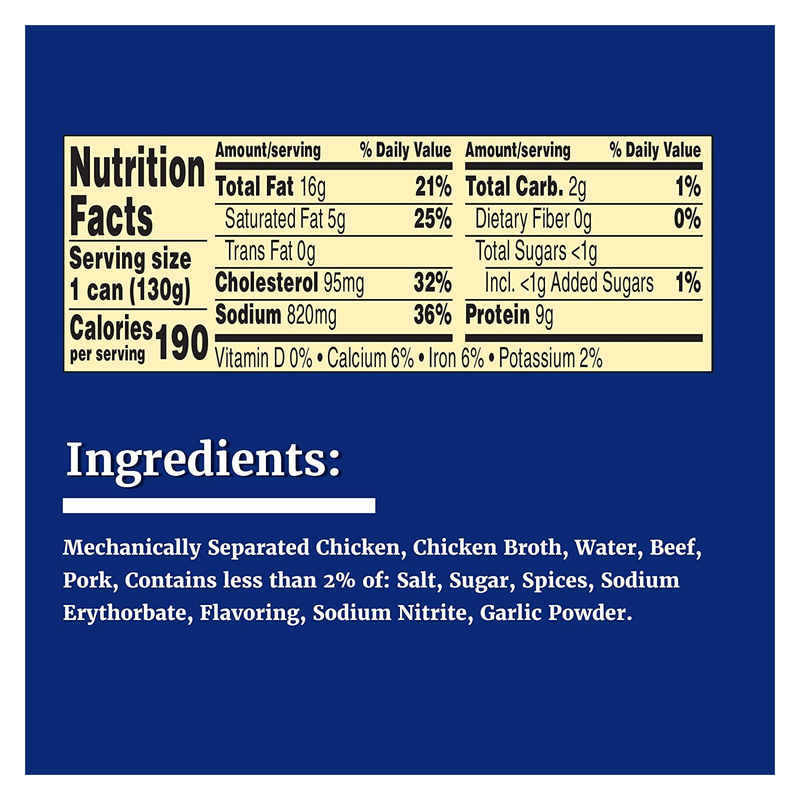 Libby's Vienna Sausage 4.6oz