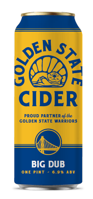 Golden State Cider Big Dub 4pk 16oz Can