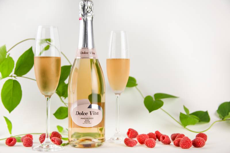 Dolce Vita DOC Italian Rose Prosecco 750ml