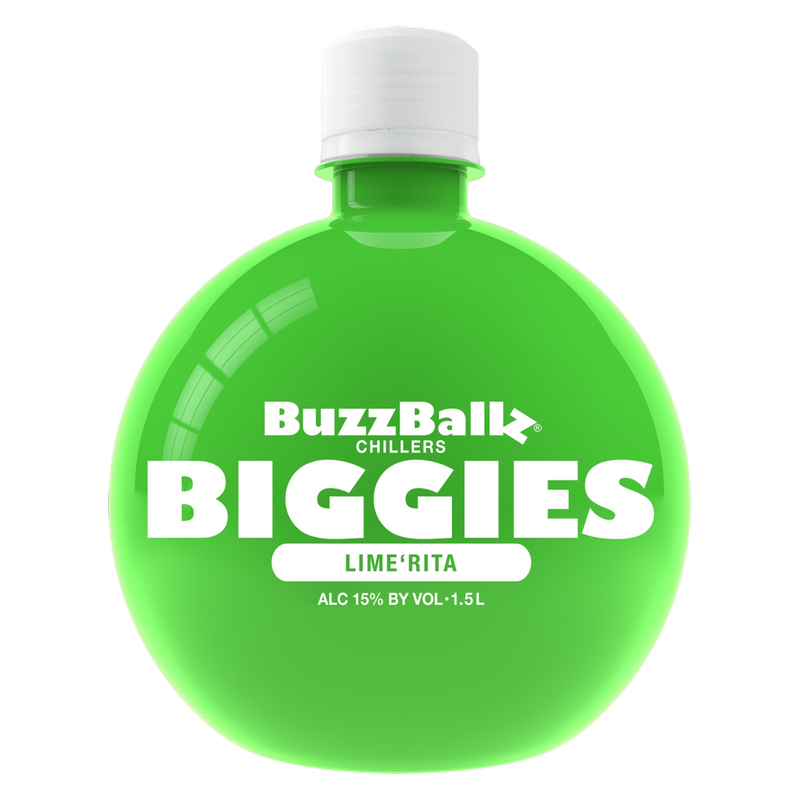 Buzzballz Biggies Chillers Lime 'Rita 1.5L 15% ABV