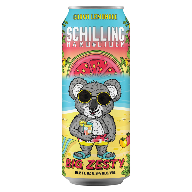 Schilling Cider Big Zesty Guava Lemonade (19.2 Oz Can)