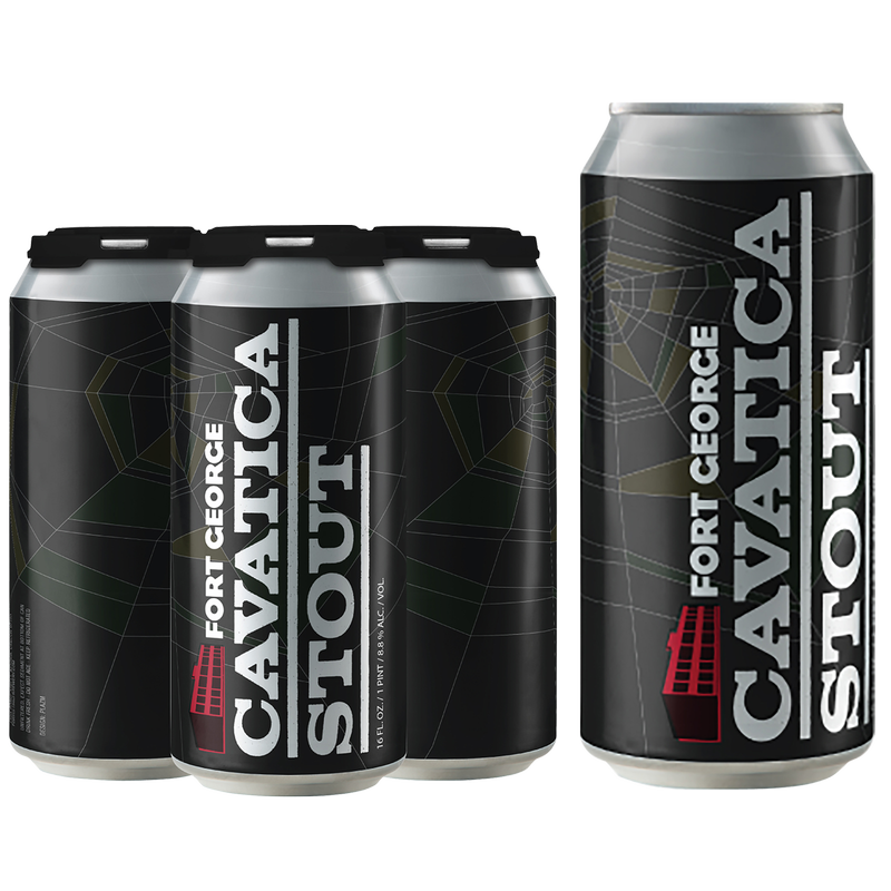 Fort George Cavatica Stout 4pk 12oz Can