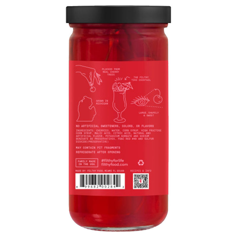 Filthy Red Cherries 8oz