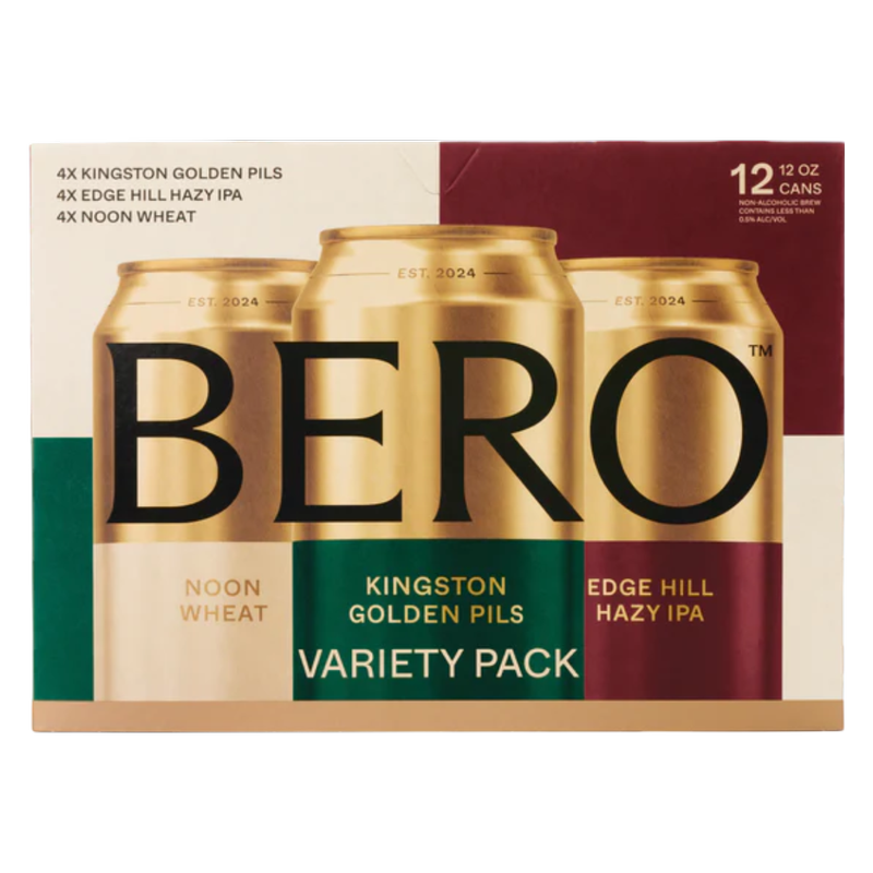BERO Non-Alcoholic Variety Pack 12pk 12oz Can