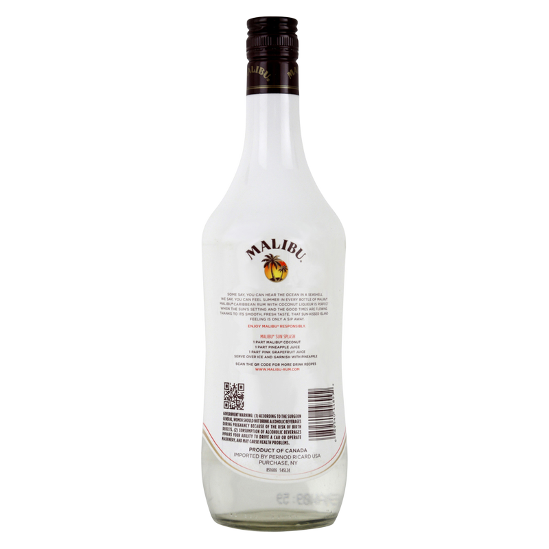 Malibu Coconut Rum Plastic 750ml (42 Proof)