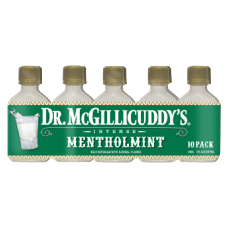 Dr McGillicuddys Mentholmint 10pk 50ml 15% ABV