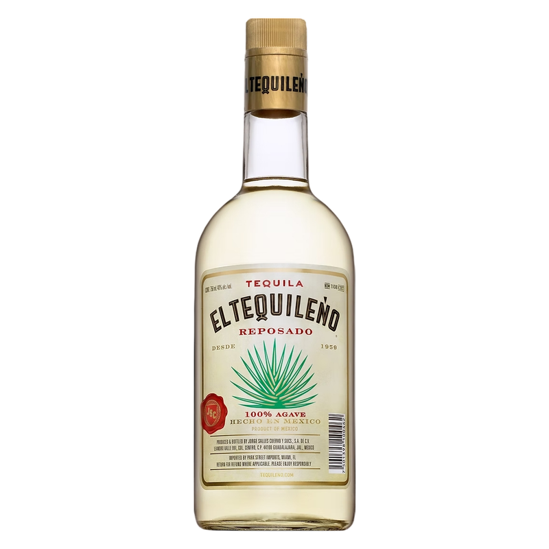 El Tequileno Tequila Reposado 750ml Bottle