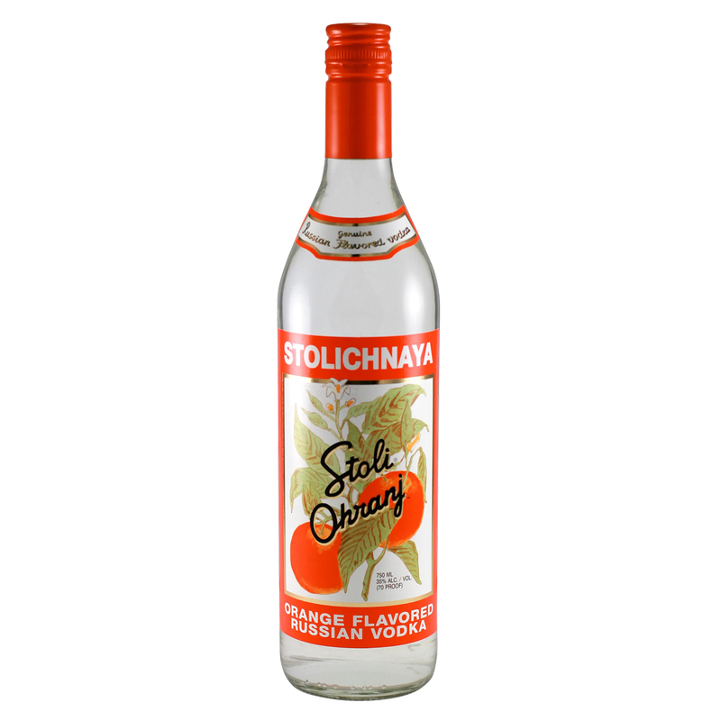 Stoli Ohranj Vodka 750ml