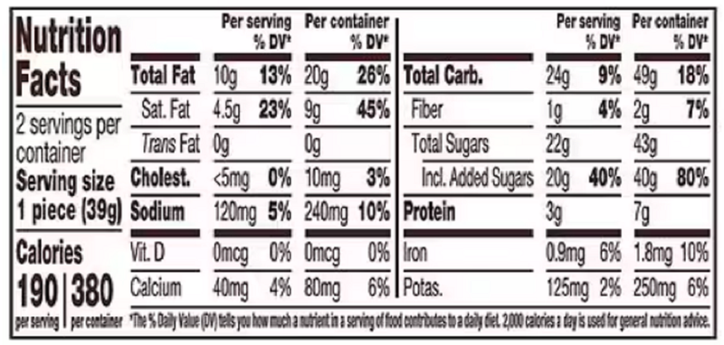 REESE'S Milk Chocolate Peanut Butter Cup Big Cup With Caramel King Size Bar, 2.8 oz