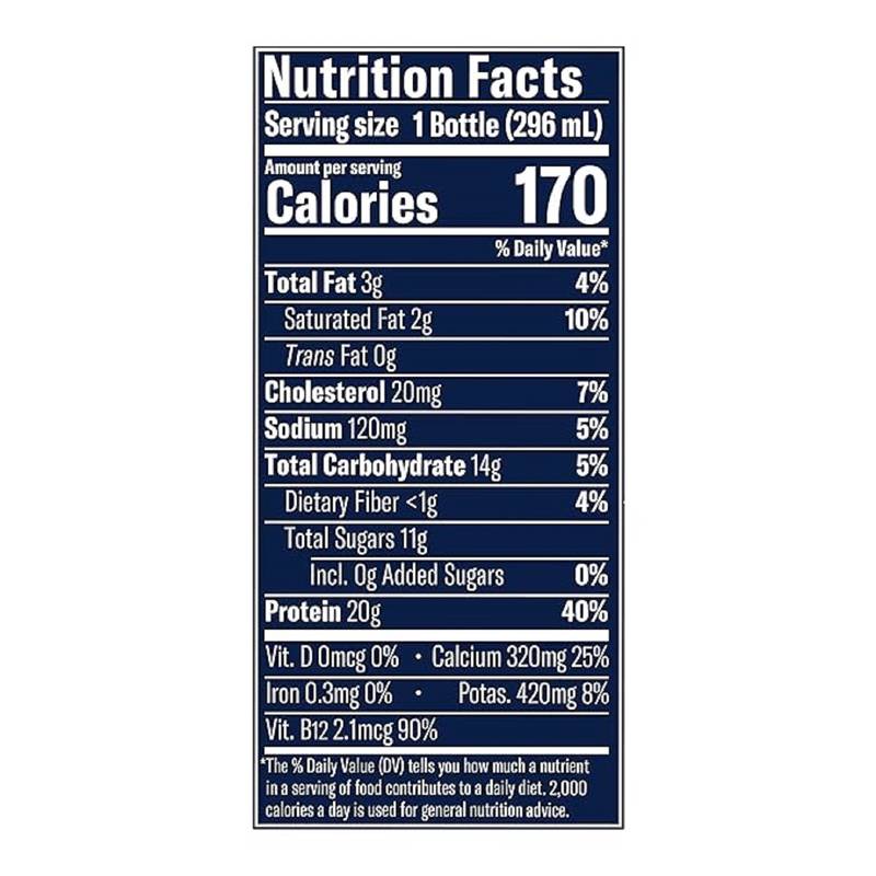 Chobani 20g Protein Mixed Berry Vanilla Yogurt Drink - 10oz