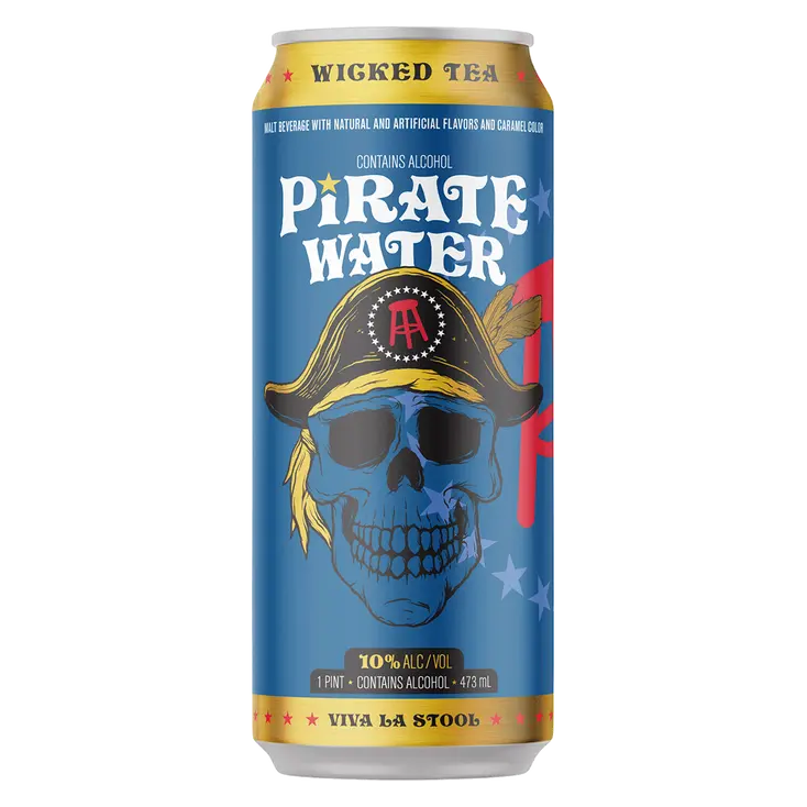 PIRATE WATER WICKED TEA 16OZC (16 OZ CAN)