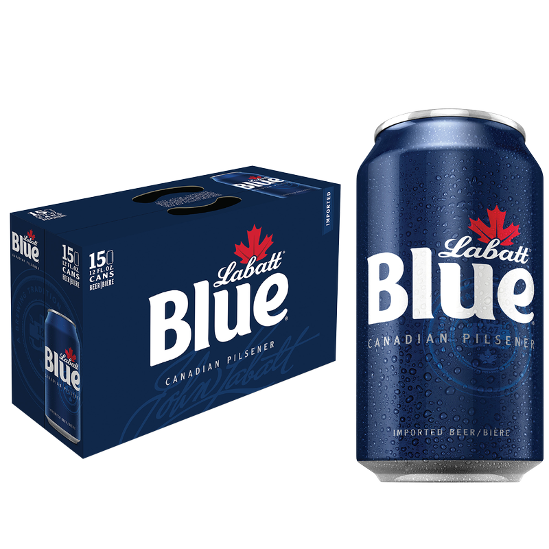 Labatt Blue 15pk 12oz Can 4.7% ABV