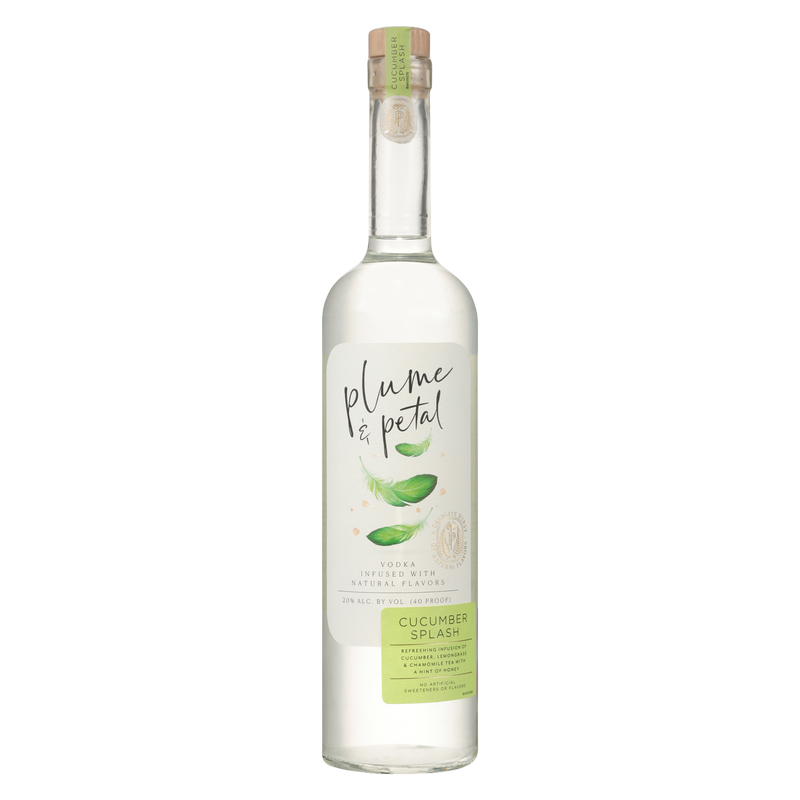Plume & Petal Vodka Cucumber Splash 750ml