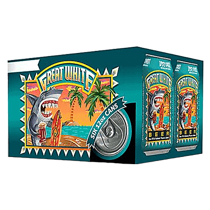 Lost Coast Brewing Great White Ale 6pk 12oz Can