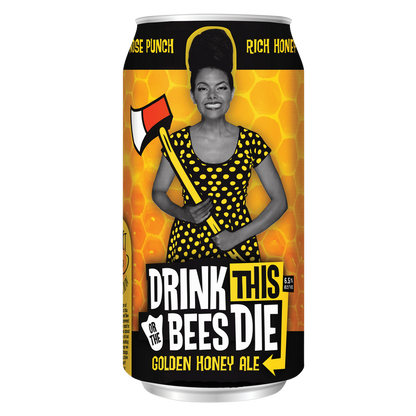 Duck Foot Drink This Or The Bees Die Honey Ale 4pk 16oz Can