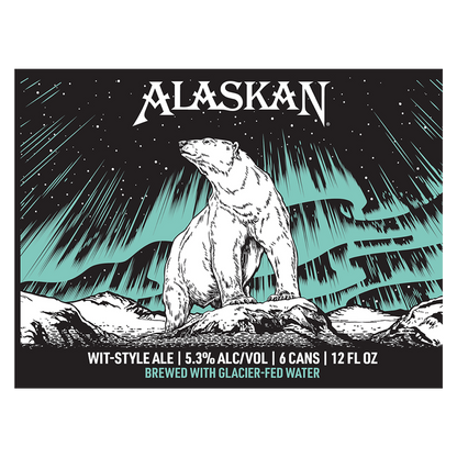 Alaskan Brewing White Ale 6pk 12oz Can