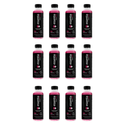 Essentia Hydroboost Raspberry Pomegranate 12pk 15.2oz Bottle- XL