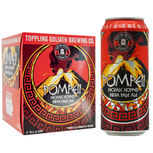 Toppling Goliath Pompeii IPA 4pk 16oz Can 6.2% ABV