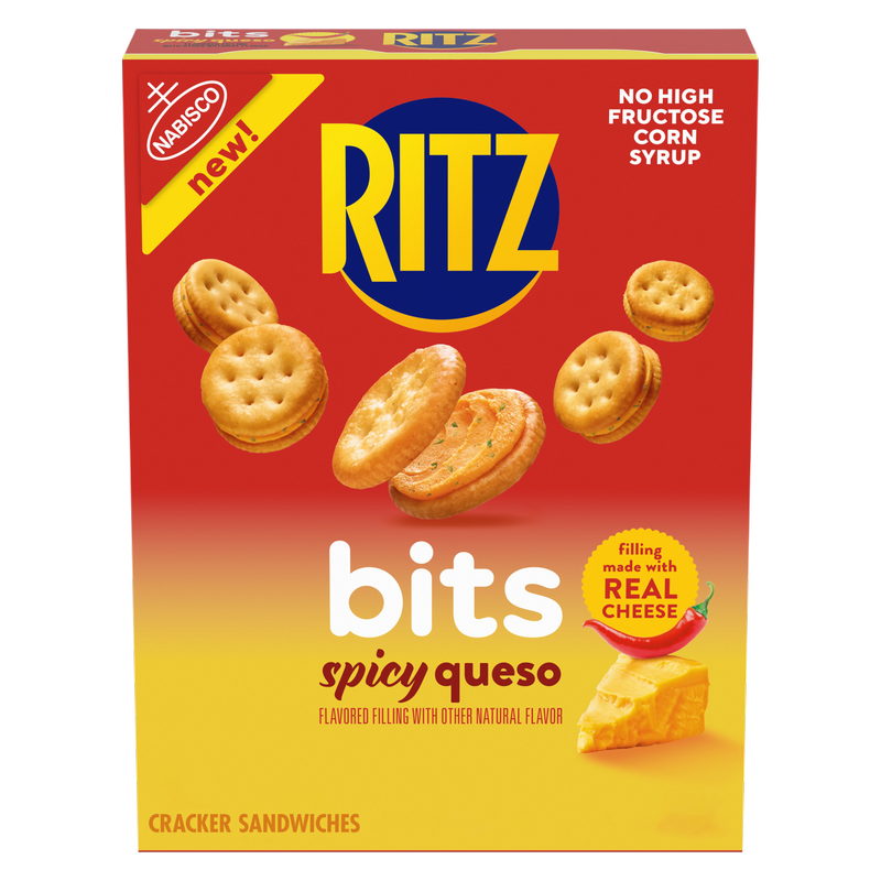 Ritz Bits Spicy Queso, 8.8oz