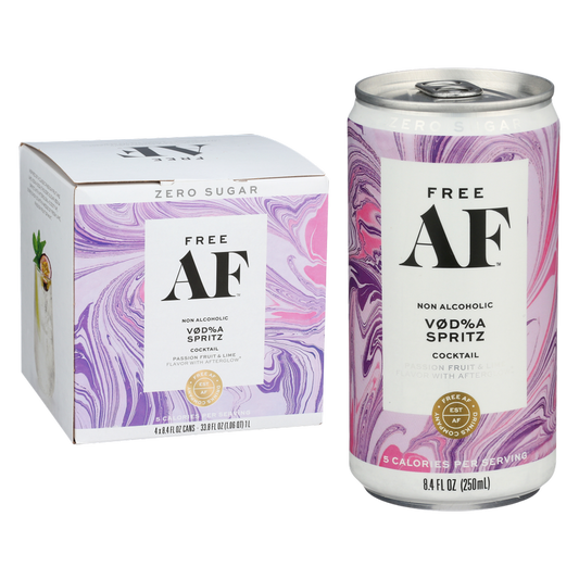 FREE AF Vodka Spritz 4pk 8.4oz Can