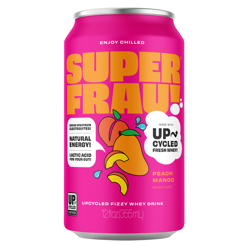 Superfrau Peach Mango 12oz Can