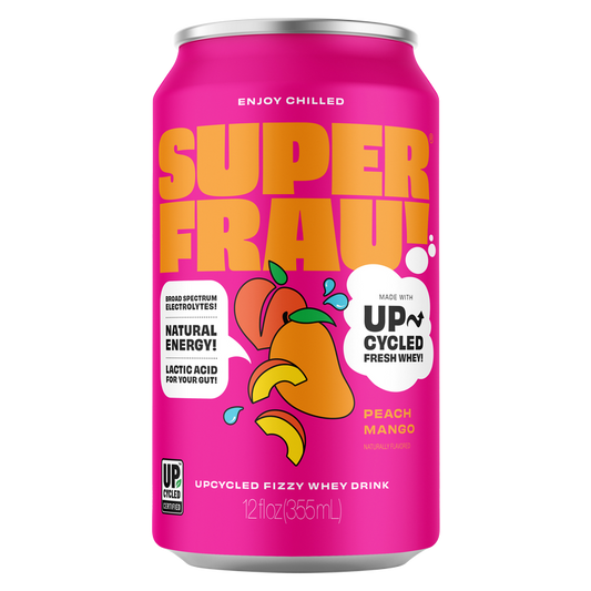 Superfrau Peach Mango 12oz Can