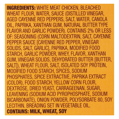 Frank's RedHot Buffalo Boneless Chicken Bites 15oz