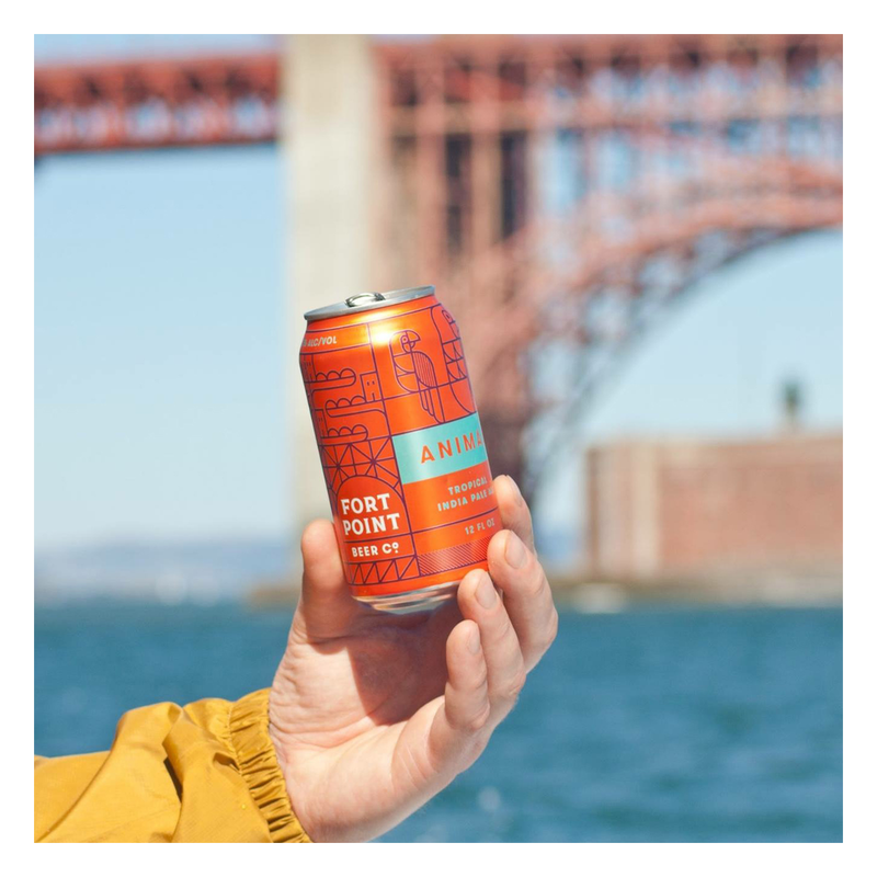 Fort Point Animal IPA Single 19.2oz Can