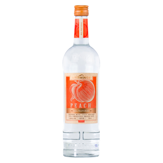 Stirrings Peach Liqueur 750ml