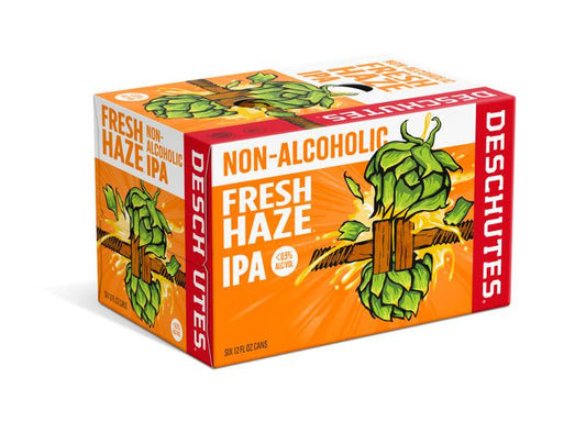 Deschutes Fresh Hazy IPA Non-Alcoholic 6pk 12oz Can