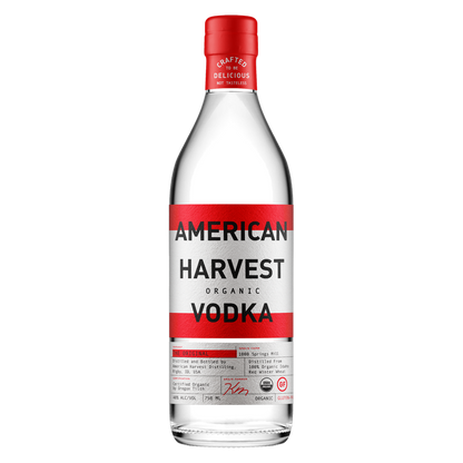 American Harvest Red Organic Vodka 750ml