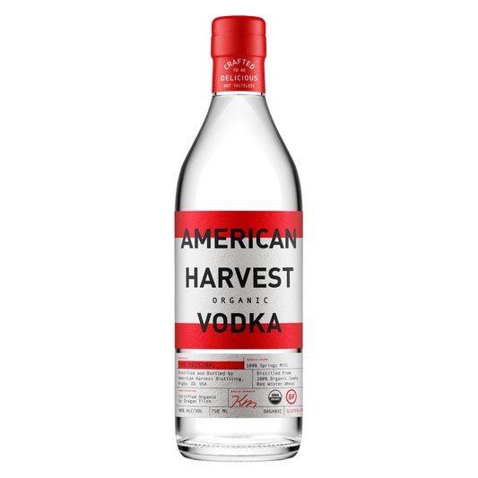 American Harvest Red Organic Vodka 750ml