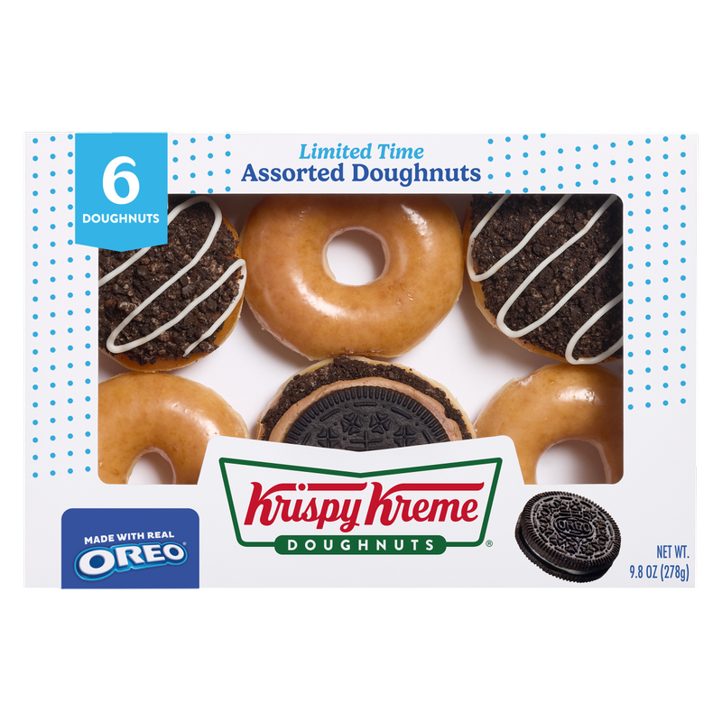 Krispy Kreme Assorted Oreo Doughnuts