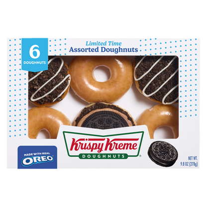 Krispy Kreme Assorted Oreo Doughnuts