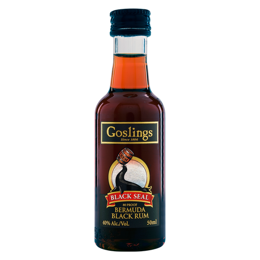 Goslings Black Seal Rum 50ml (80 Proof)