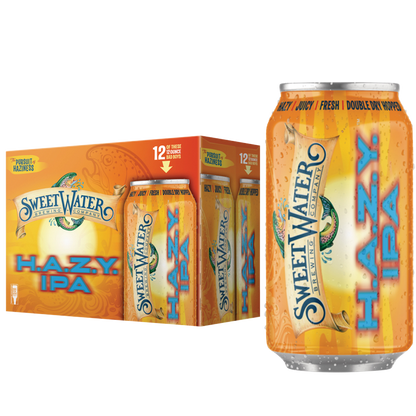 Sweet Water Hazy 12pk 12oz Can 6.2% ABV